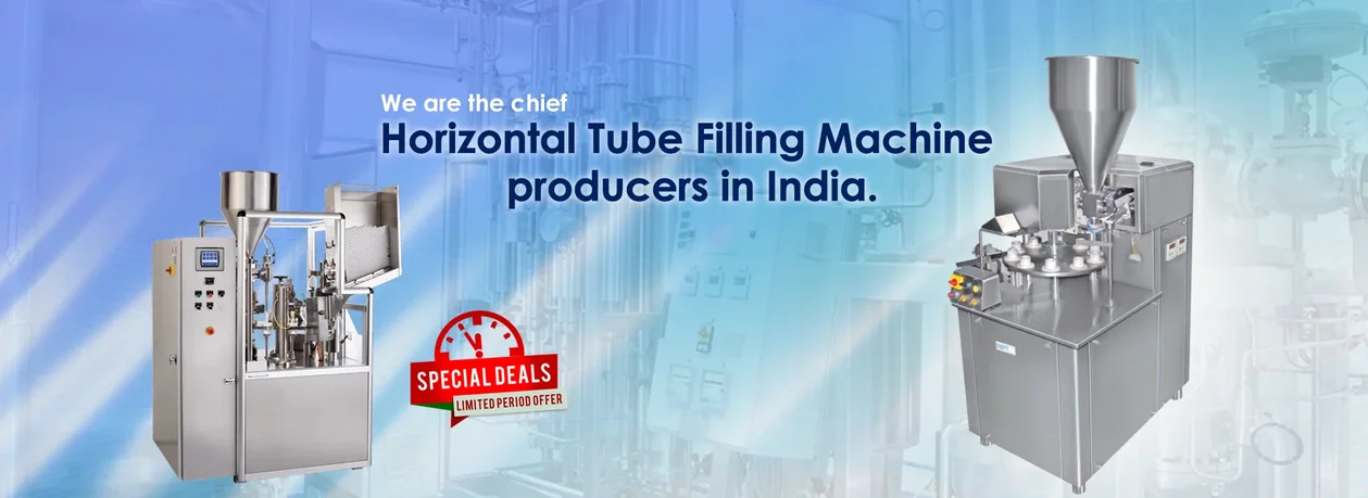 Horizontal Tube Filling Machines Manufacturer